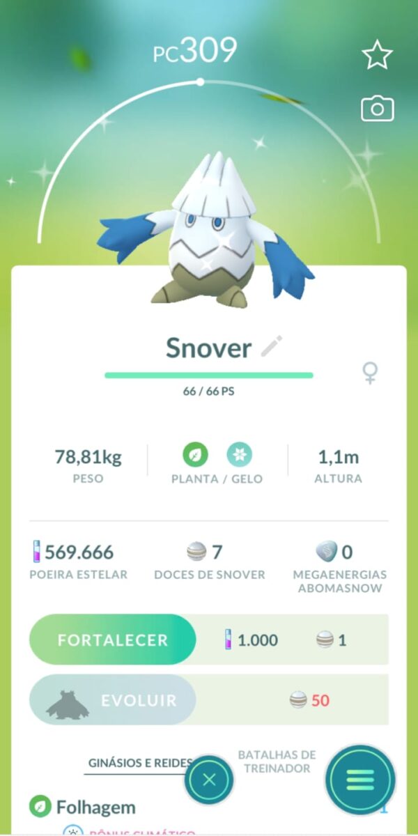 Snover Shiny