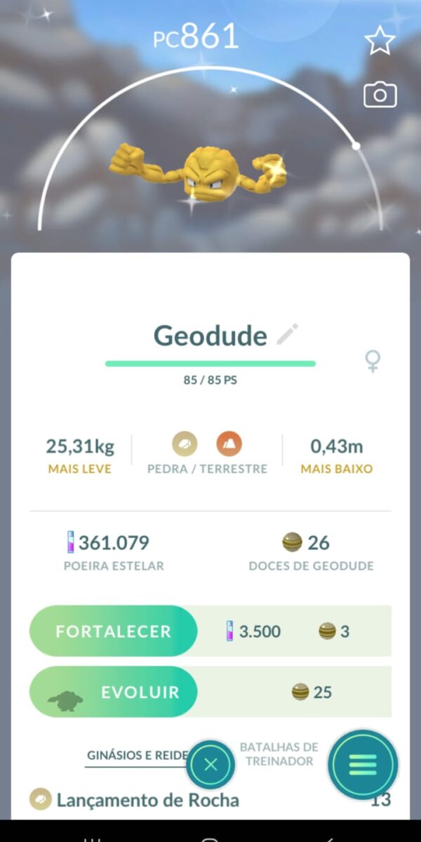 Geodude Shiny