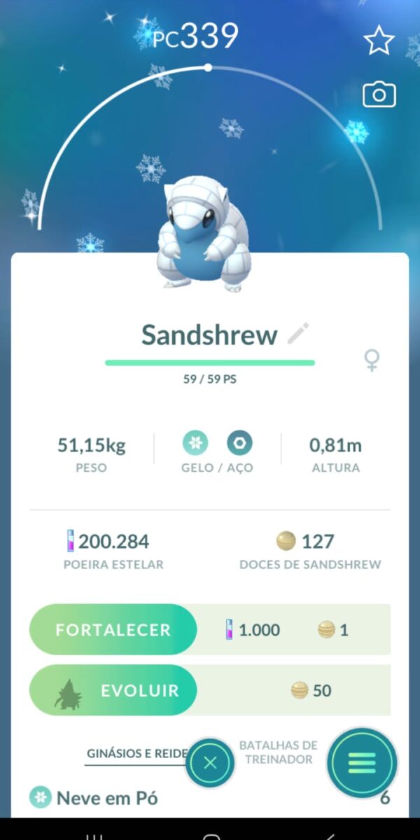 Sandshrew Shiny