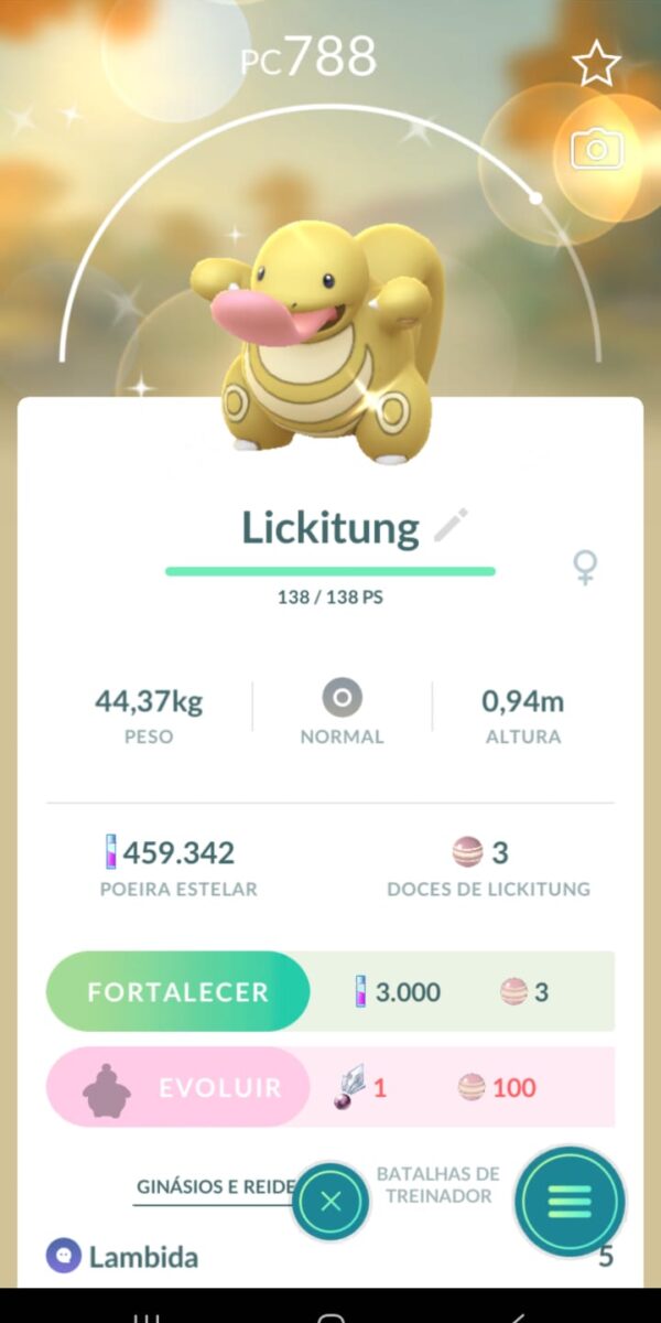 Lickitung Shiny