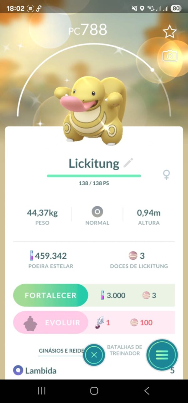 Lickitung Shiny