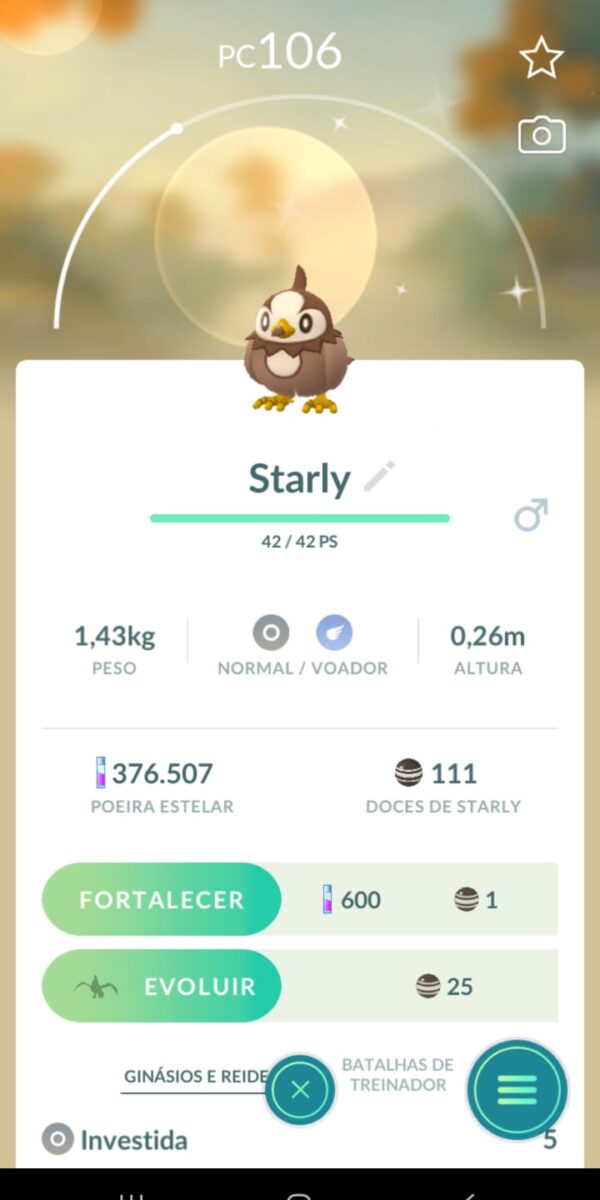 Starly Shiny