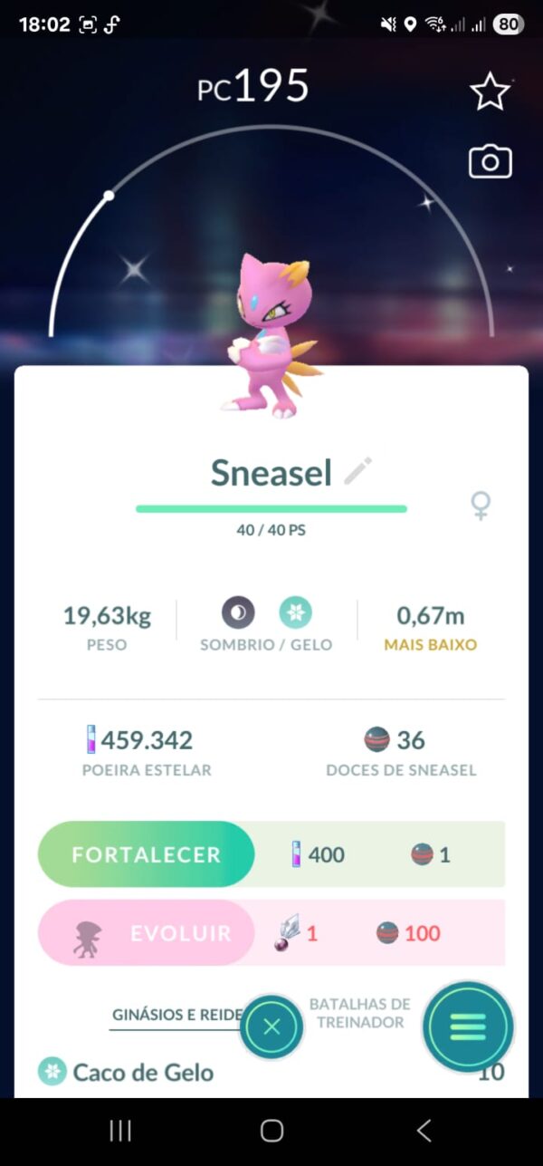 Sneasel Shiny