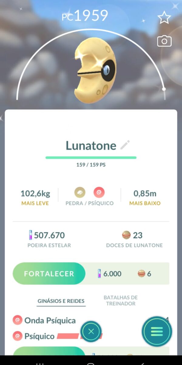 Lunatone Shiny