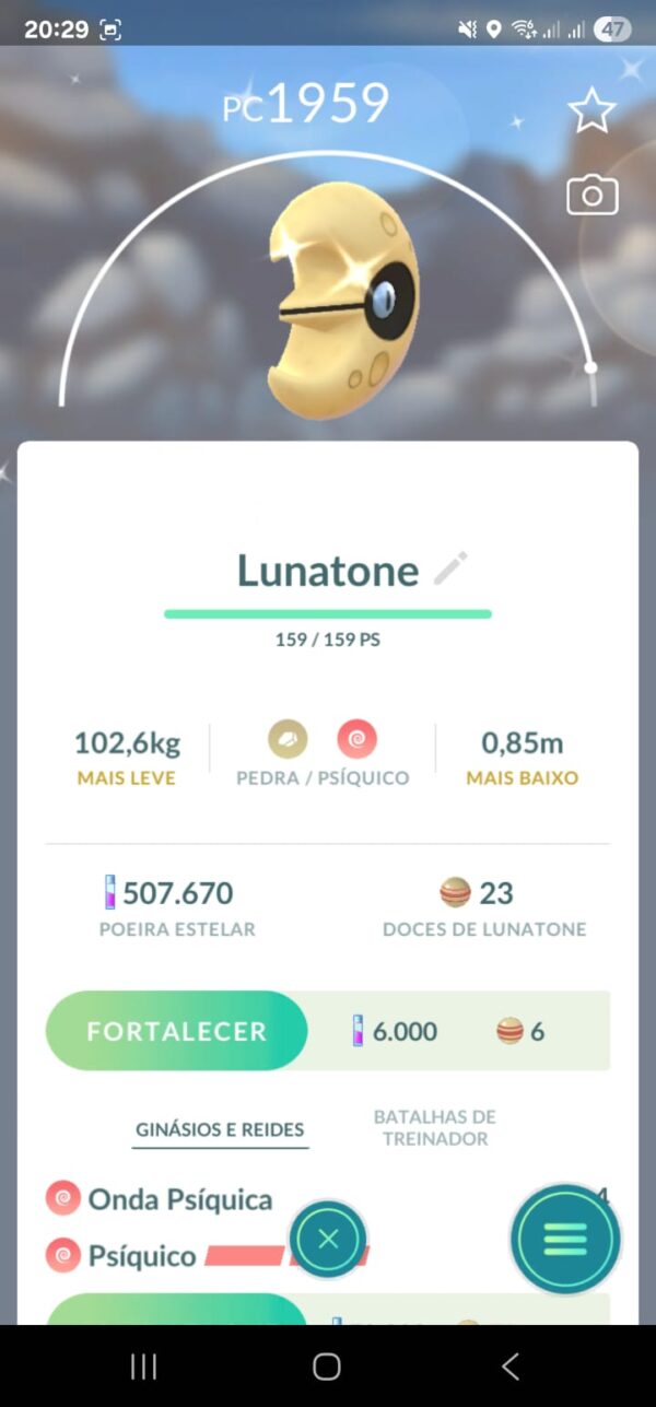 Lunatone Shiny