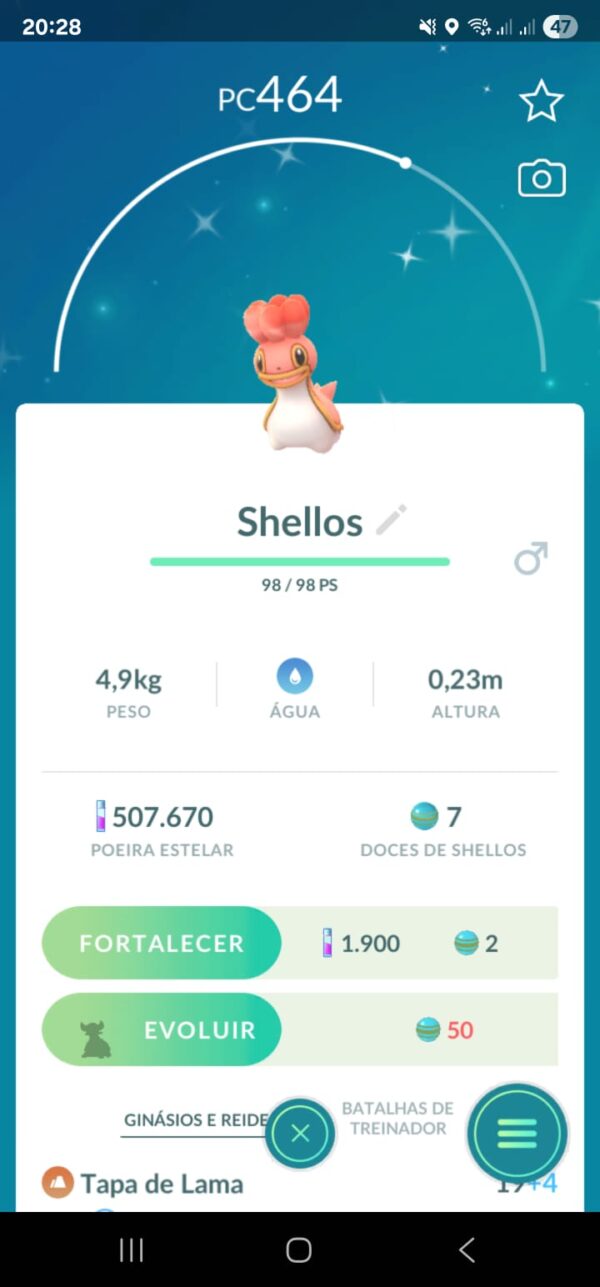 Shellos Shiny