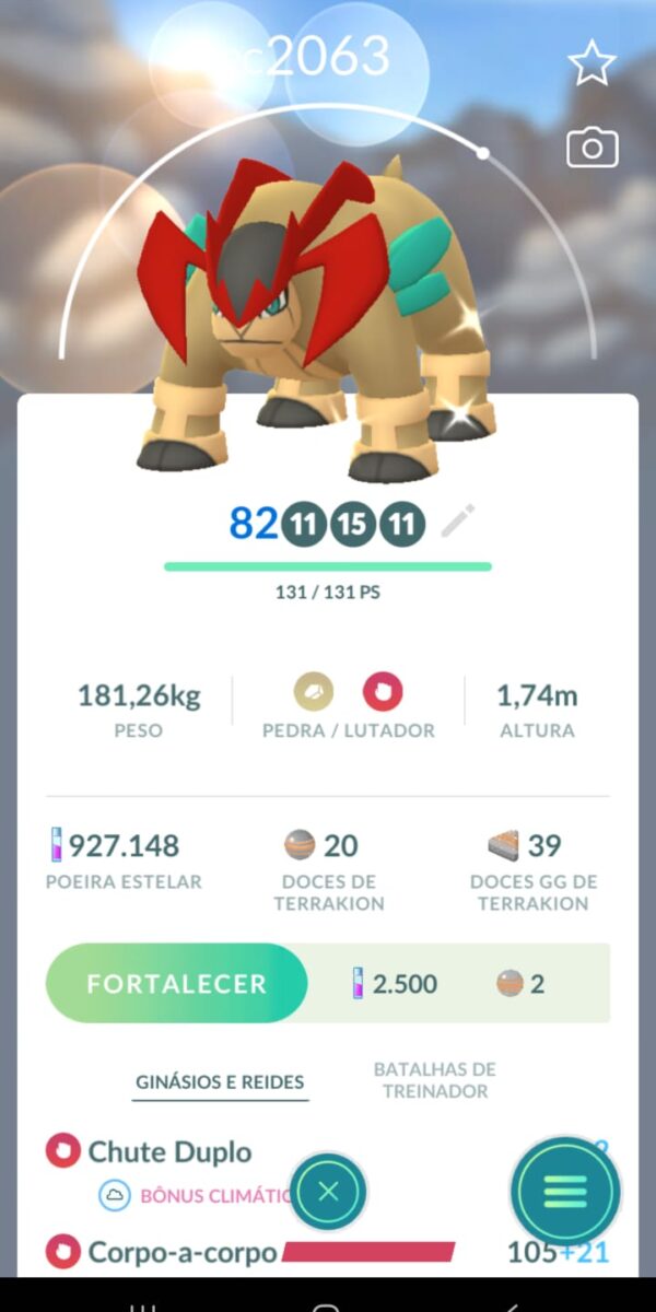 Terrakion Shiny