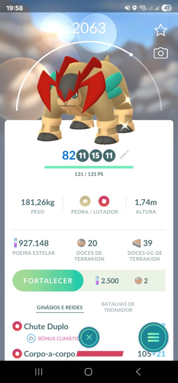 Terrakion Shiny